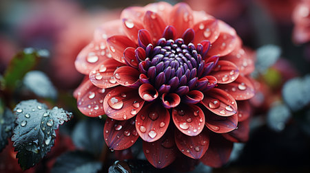 This captivating macro shot takes you on a journey through a renowned botanical garden, where vibrant flowers come to life in a burst of colors and intricate details.の素材
