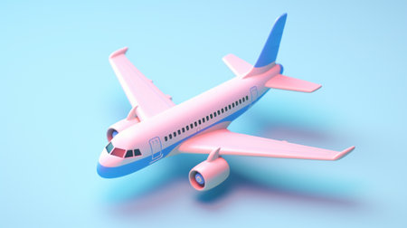 a tiny and adorable 3D plane model that captures the essence of aviation in miniature form. This intricately designed and expertly crafted model showcases the marvel of engineering and creativity.の素材