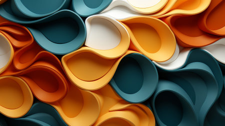 unique patterns where squares, triangles, and circles come together captivating wave-like designs. Experiment with the curvature and arrangement of these shapes to achieve stunning visual effectsの素材