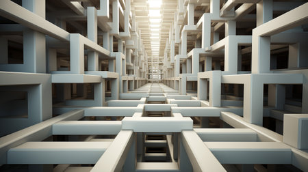 Explore the art of dynamic patterns with squares in motion. Discover how to use squares of varying angles and sizes to infuse your geometric abstractions with a sense of movement and energy.の素材