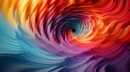 Discover the artistry behind vibrant and whimsical whirlwind patterns that capture the essence of a colorful tornado in motion. Dive into a world of abstract expression with this exciting art formの素材