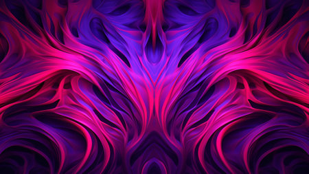 Elevate your space with our eye-catching Neon Pink and Electric Purple abstract pattern wallpaper. Perfect for adding a bold, modern statement to any room. Explore our collection nowの素材
