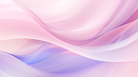 Enhance your space with our Pastel Pink and Lavender abstract pattern wallpaper. This soft and delicate design adds a touch of elegance to any room. create a soothing atmosphere in your home or officeの素材