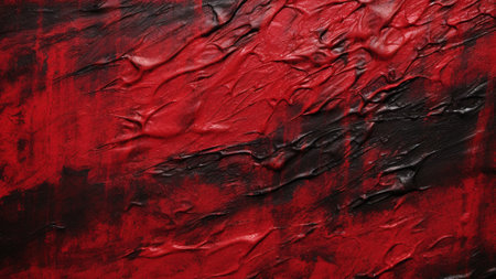 Explore the mesmerizing world of dark red and charcoal brush strokes in this abstract pattern. Dive into the depth of artistic expression and discover the unique blend of colors and texturesの素材