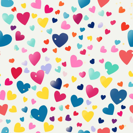 Elevate your Valentine's Day gifting with our charming Heart Confetti wrapping paper. Delicately designed with scattered heart-shaped confetti in a myriad of enchanting colors, this delightful patternの素材