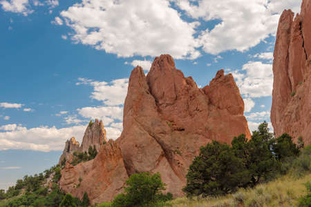 Garden of the Gods, Colorado, United Statesの写真素材