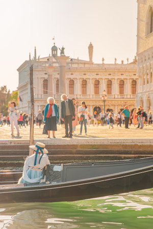 Grand Canal in Venice, Italyのeditorial素材