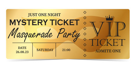 Vip Style Typographic Vector Design party invitation. vector illustrationのイラスト素材