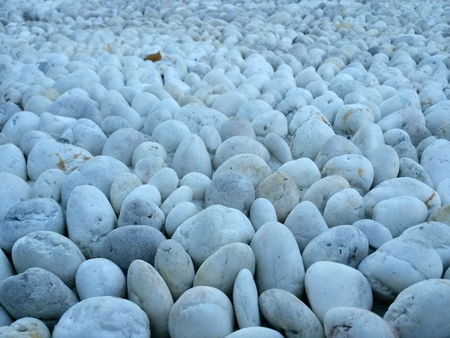 pebble textureの写真素材