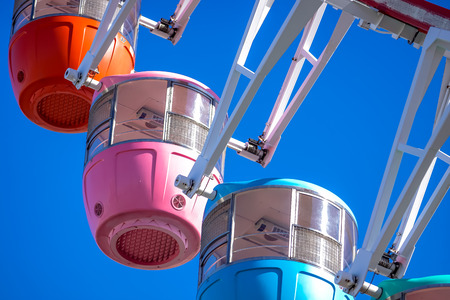 Ferris Wheel at Palette Town (Mega Web) Odaiba Tokyo Japanの写真素材