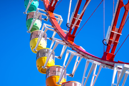 Ferris Wheel at Palette Town (Mega Web) Odaiba Tokyo Japanの写真素材