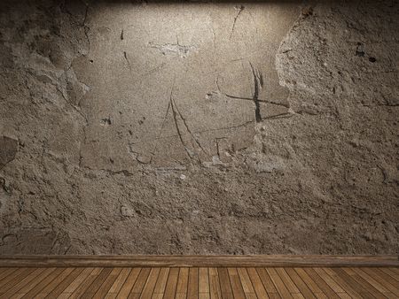 old concrete wall の写真素材