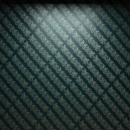 illuminated fabric wallpaper の写真素材
