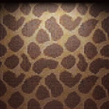 illuminated tile wall 