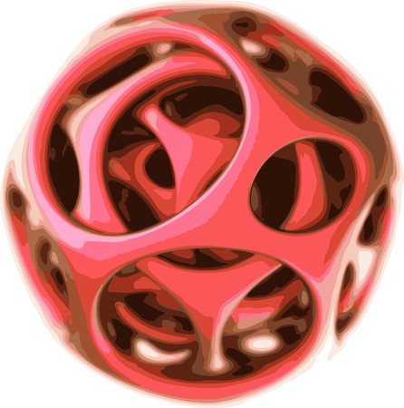 plastic sphericalのイラスト素材