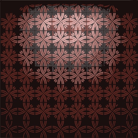 illuminated fabric wallpaperのイラスト素材