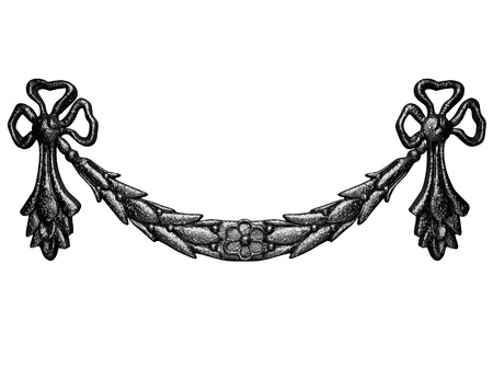 Iron vintage design elementの写真素材