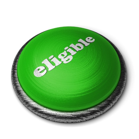 Word on the buttonの写真素材
