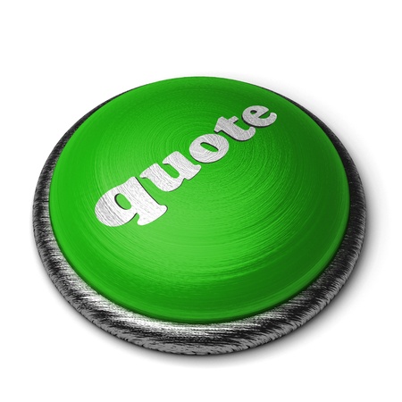 Word on the buttonの写真素材