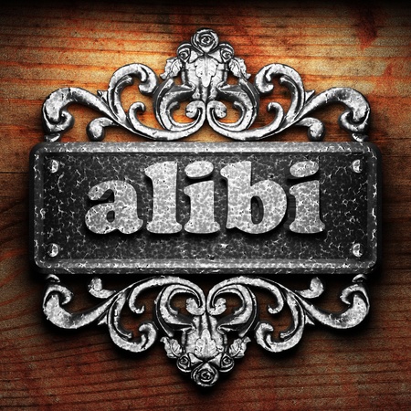 Silver word on ornamentの写真素材