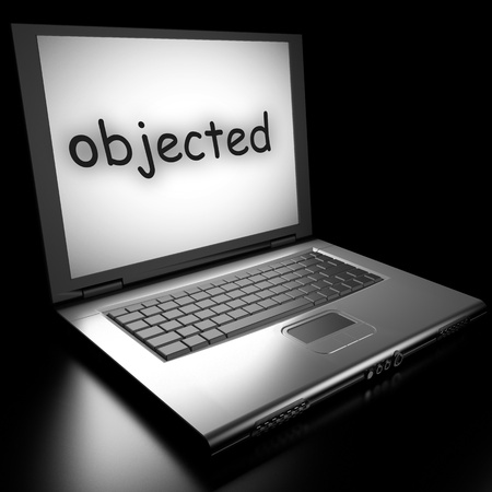 Word on laptop made in 3D Word on laptop made in 3D