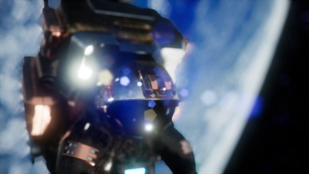 Astronaut In Outer Space