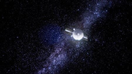 Magellan spacecraft approaching to Venus