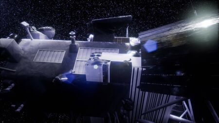 Parker Solar Probe approaching to sun. Elements of this image furnished by NASA