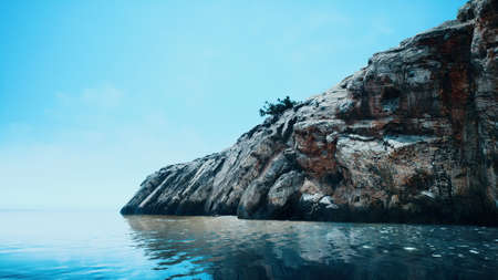 coastline with ocean and rocks