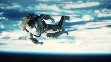 dead Astronaut in outer space