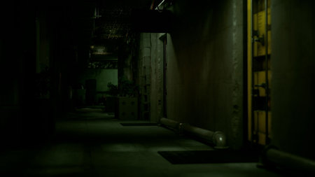A building that has some stairs in itの写真素材