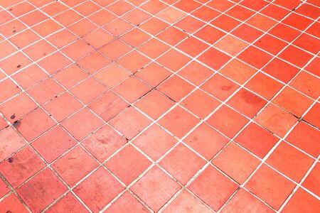 red tile backgroundの写真素材