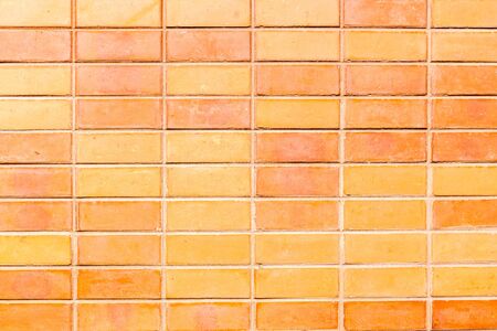 Orange tile backgroundの写真素材