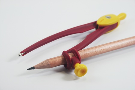 Circle and pencil