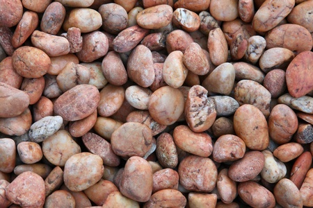 natural round stone backgroundの写真素材