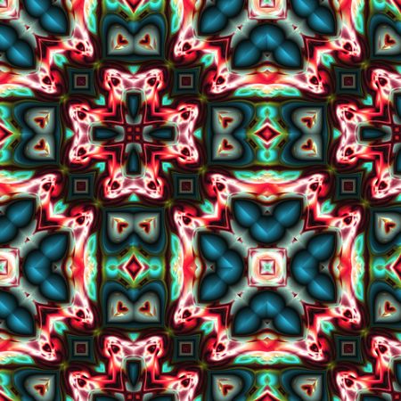 Stained artistic glass (computer generated)