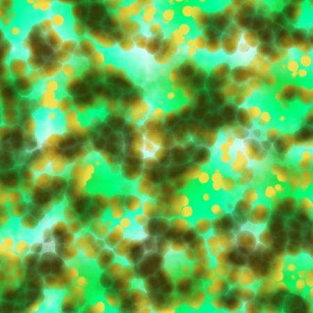 Magnified green organic matter