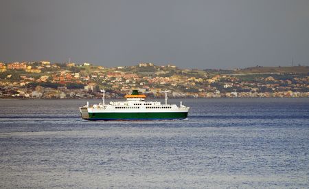 Mediterranean ferryの写真素材