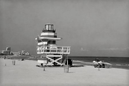 Retro Miami Beachの写真素材