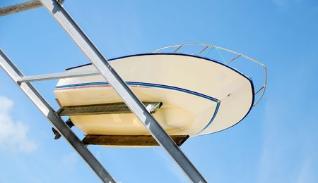 Boat storageの写真素材