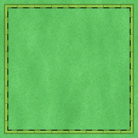 Antique framed green paper with copy spaceの写真素材