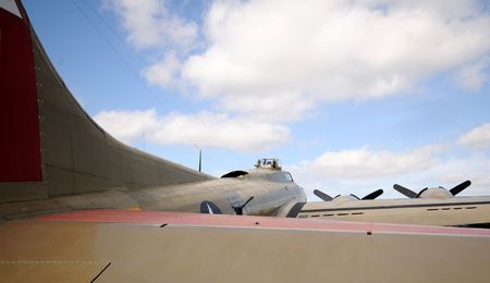 World War II era American bomber 