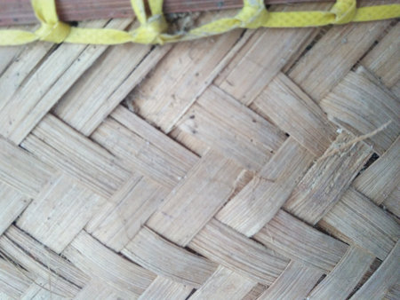Plaited of bamboo