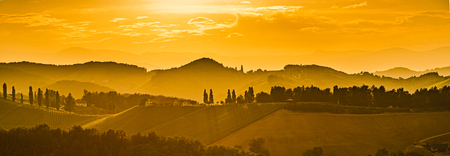 Gamlitz, Leibnitz, Styria , Austria - Vineyards Sulztal area south Styria, wine country, street...