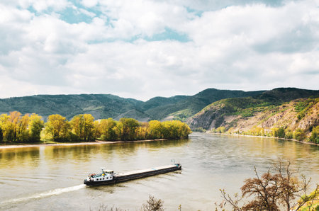 Durnstein Danube river