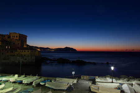 coast during sunriseの写真素材