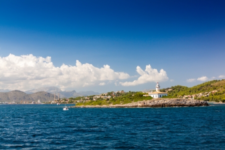 Bay of Alcudia, Mallorca, Balearic Islands, Spainの写真素材