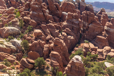 Arches National Park, Moab, Utah, USAの写真素材