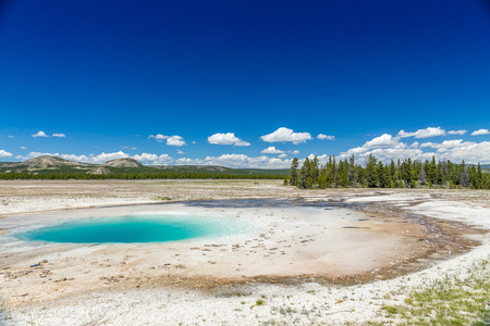Yellowstone National Park, Wyoming, USAの写真素材
