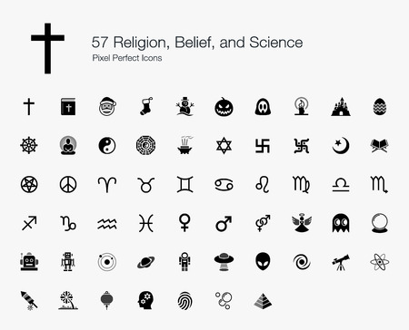 57 Religion, Belief, and Scienceのイラスト素材